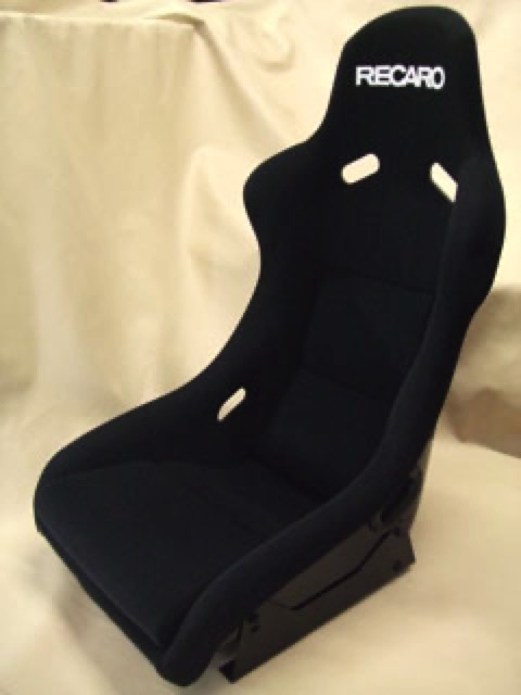 Recaro Pole position in black cloth with special low side mounts £POA.